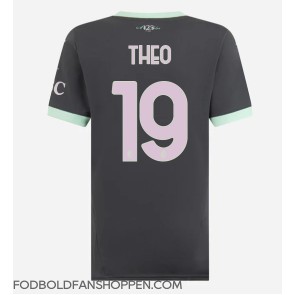 AC Milan Theo Hernandez #19 Tredjetrøje Dame 2024-25 Kortærmet